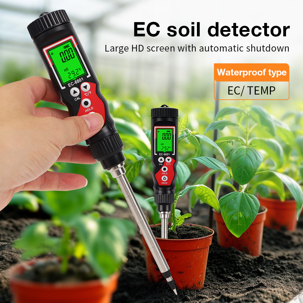 EC-8801 Portable Soil EC Meter - Ec Meter Digital incelemesi ve fiyatı