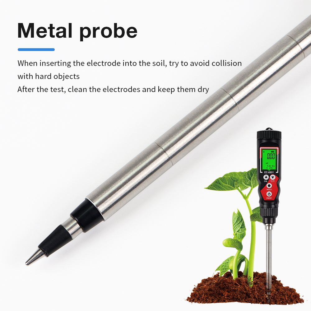 EC-8801 Portable Soil EC Meter - Ec Meter Digital incelemesi ve fiyatı