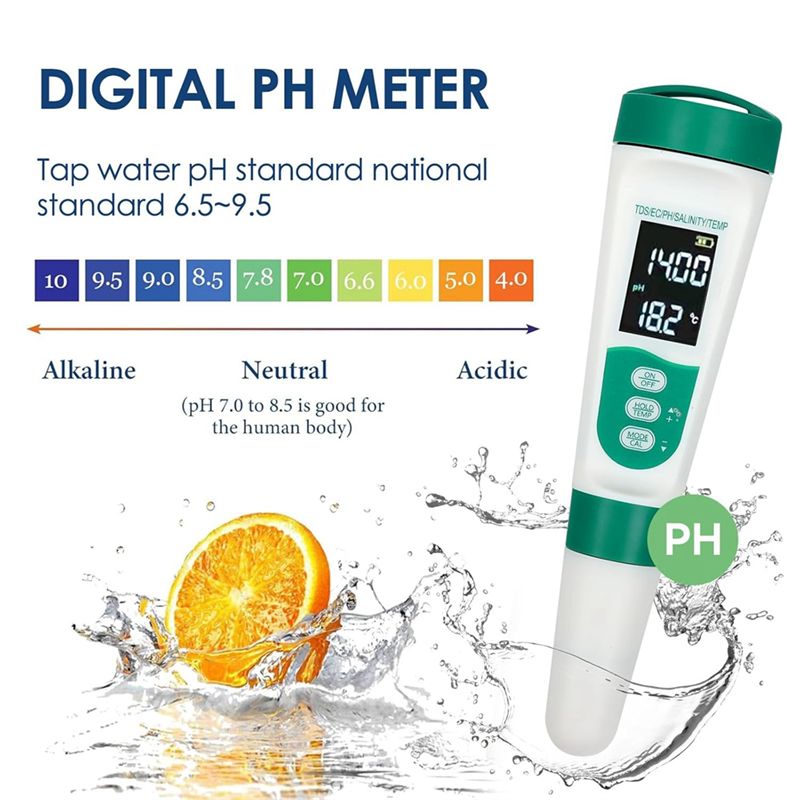 AT02-5 In1 Digital PH Meter Hi - Ec Meter Digital incelemesi ve fiyatı