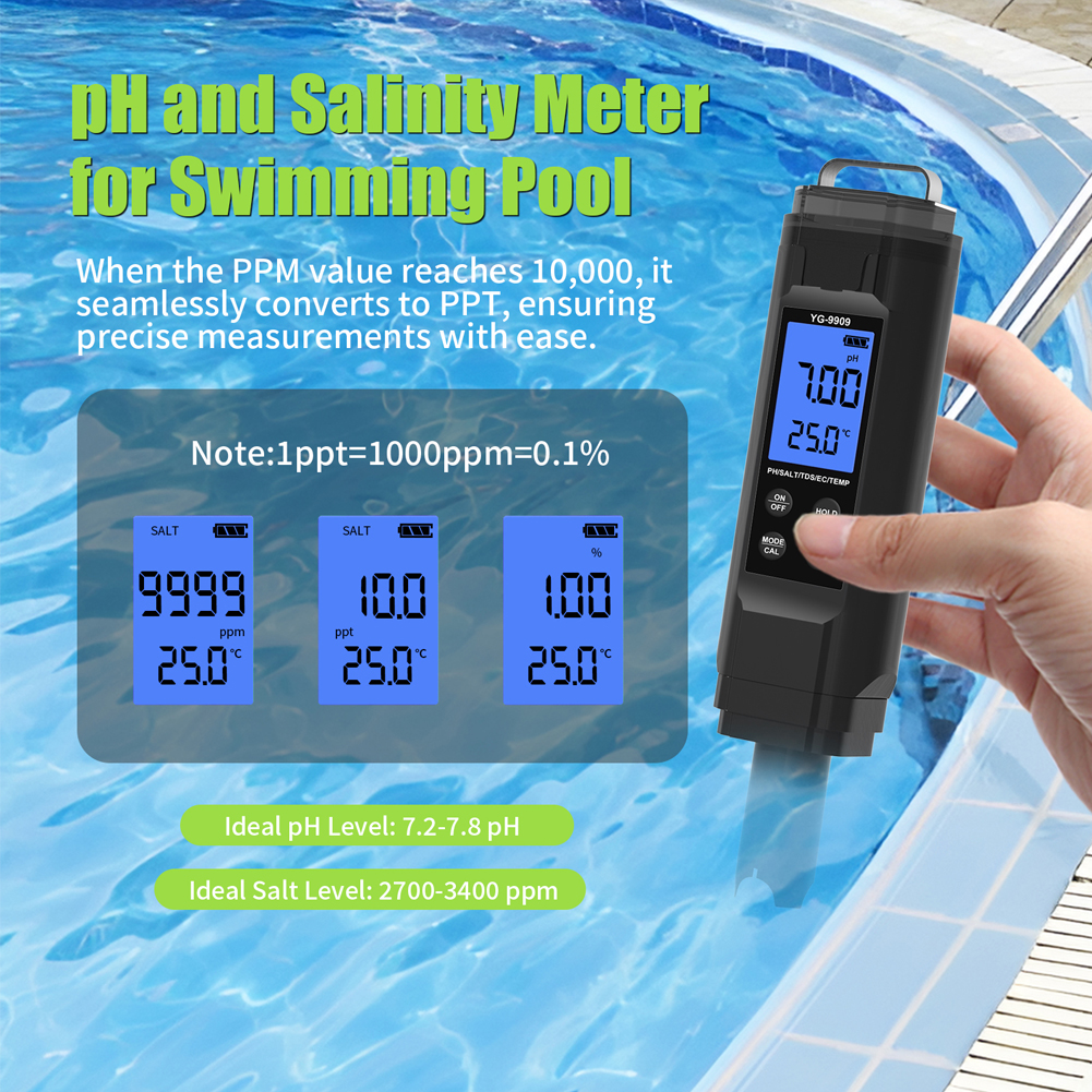 5 in 1 Digital Water Quality T - Ec Meter Digital incelemesi ve fiyatı