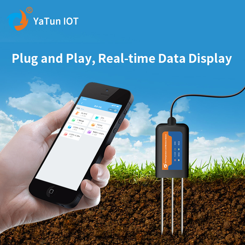 IOT 4G Farming Digital Soil Np - Ec Meter Digital incelemesi ve fiyatı